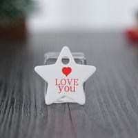 Christmas Eve Creative Cute Hangtag Gift Box Accessories Paper Card 100 Pieces Set sku image 7