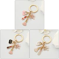 Simple Style Bow Knot Alloy Keychain main image 5