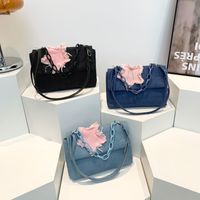 Women's Streetwear Star Denim Shopping Bags main image 1