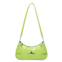 Women's Classic Style Streetwear Solid Color Pu Leather Shopping Bags sku image 4