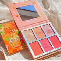 Elegant Solid Color Plastic Blusher Highlight main image 1