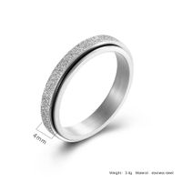 Simple Style Classic Style Commute Round 304 Stainless Steel 18K Gold Plated Rhinestones Rings In Bulk main image 2