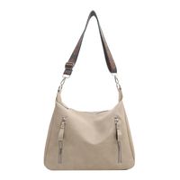 Women's Classic Style Solid Color Pu Leather Shopping Bags sku image 2