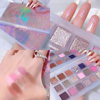 Glam Shiny Colour Solid Color Plastic Eye Shadow 1 Piece main image 1