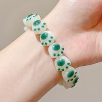 Estilo Simple Estilo Clásico Ronda Arílico Vidrio Con Cuentas Mujeres Pulsera sku image 30