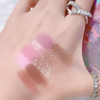 Glam Shiny Colour Solid Color Plastic Eye Shadow 1 Piece main image 6