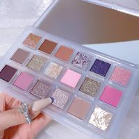 Glam Shiny Colour Solid Color Plastic Eye Shadow 1 Piece main image 2