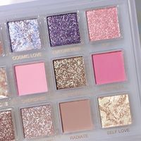 Glam Shiny Colour Solid Color Plastic Eye Shadow 1 Piece main image 3