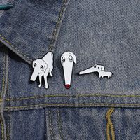 Cartoon Style Cute Cowboy Style Dog Alloy Stamping Stoving Varnish Plating Unisex Brooches main image 5