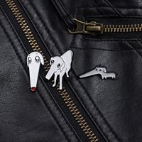 Cartoon Style Cute Cowboy Style Dog Alloy Stamping Stoving Varnish Plating Unisex Brooches main image 6