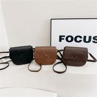 Women's Vintage Style Classic Style Solid Color Pu Leather Shopping Bags main image video