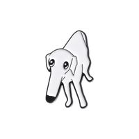 Cartoon Style Cute Cowboy Style Dog Alloy Stamping Stoving Varnish Plating Unisex Brooches sku image 1