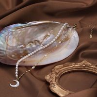 Elegant Runden Süßwasserperle Sterling Silber Halskette Mit Anhänger In Masse main image 3