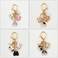 Simple Style Animal Alloy Printing Keychain main image 4