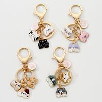 Simple Style Animal Alloy Printing Keychain main image 3