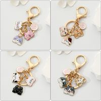 Simple Style Animal Alloy Printing Keychain main image 1
