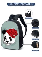 Water Repellent Anti-theft Tiger School Daily Kids Backpack sku image 3