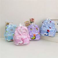 Anti-theft Geometric Casual Kids Backpack main image 7