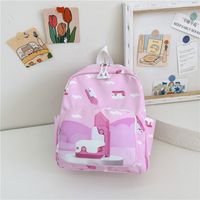 Anti-theft Geometric Casual Kids Backpack sku image 3