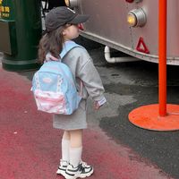 Waterproof Anti-theft Polka Dots Lace School Kids Backpack main image 6