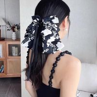 Women's Japanese Style Sweet Flower Cloth Printing Hair Claws sku image 11