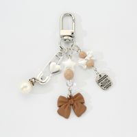 Simple Style Color Block Alloy Printing Keychain sku image 2