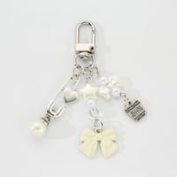 Simple Style Color Block Alloy Printing Keychain sku image 3