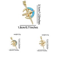 1 Piece 18 * 31mm 19 * 25mm 22*31mm Copper Pearl Zircon 18K Gold Plated Cross Polished Pendant main image 2