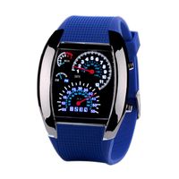 Casual Simple Style Solid Color Electronic Men's Watches main image 5