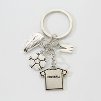 Simple Style Solid Color Alloy Keychain sku image 2