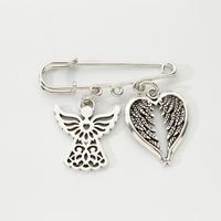 Simple Style Wings Alloy Plating Men's Brooches sku image 4
