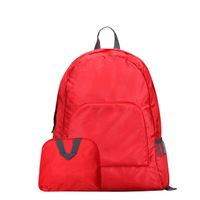 Waterproof 18 Inch Solid Color Casual Travel School Backpack sku image 1