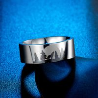 IG Style Modern Style Classic Style Geometric 304 Stainless Steel Unisex Rings main image 4