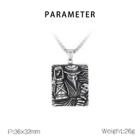 1 Piece 304 Stainless Steel Color Block Pendant Chain main image 10