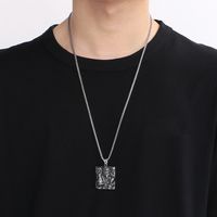1 Piece 304 Stainless Steel Color Block Pendant Chain main image 9
