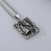 1 Piece 304 Stainless Steel Color Block Pendant Chain main image 4