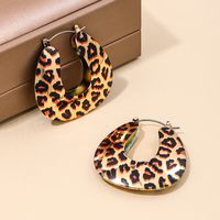 1 Par Estilo Simple Estilo Clásico Leopardo Aleación Aretes sku image 1