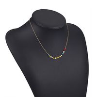 Edelstahl 304 Lässig Einfacher Stil Perlen Geometrisch Halskette sku image 7