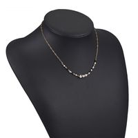 304 Stainless Steel Casual Simple Style Beaded Geometric Necklace sku image 11