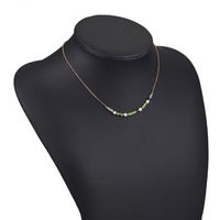 304 Stainless Steel Casual Simple Style Beaded Geometric Necklace sku image 10