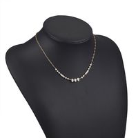 Edelstahl 304 Lässig Einfacher Stil Perlen Geometrisch Halskette sku image 15
