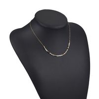 Edelstahl 304 Lässig Einfacher Stil Perlen Geometrisch Halskette sku image 21