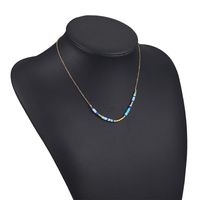 304 Stainless Steel Casual Simple Style Beaded Geometric Necklace sku image 3