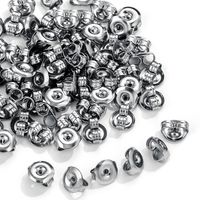 1 Piece Diameter 6 Mm 304 Stainless Steel Solid Color Polished Ear Nuts main image 6