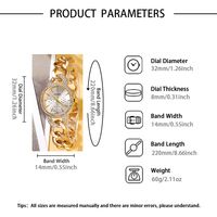 Casual Elegant Business Geometric Hook Quartz Women's Watches main image 2