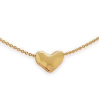 Copper Simple Style Plating Heart Shape Necklace main image 5