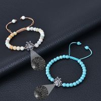 316 Stainless Steel  Natural Stone Simple Style Classic Style Beaded Color Block Bracelets main image 1