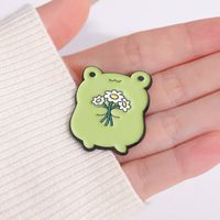 Cartoon Style Cute Cowboy Style Animal Alloy Stamping Stoving Varnish Plating Unisex Brooches main image 4
