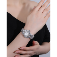Elegante Glamour Lujoso Color Sólido Hebilla De Torno Electrónico Relojes De Mujer sku image 1