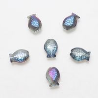 A Pack Of 30 10 * 14mm Hole 1~1.9mm Glass Glass Fish Beads sku image 6